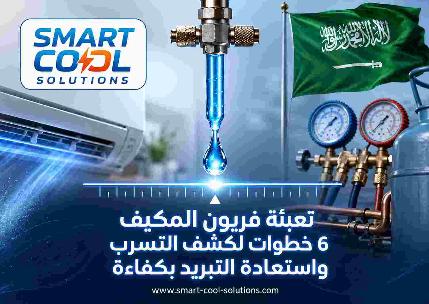 تعبئة فريون المكيف
