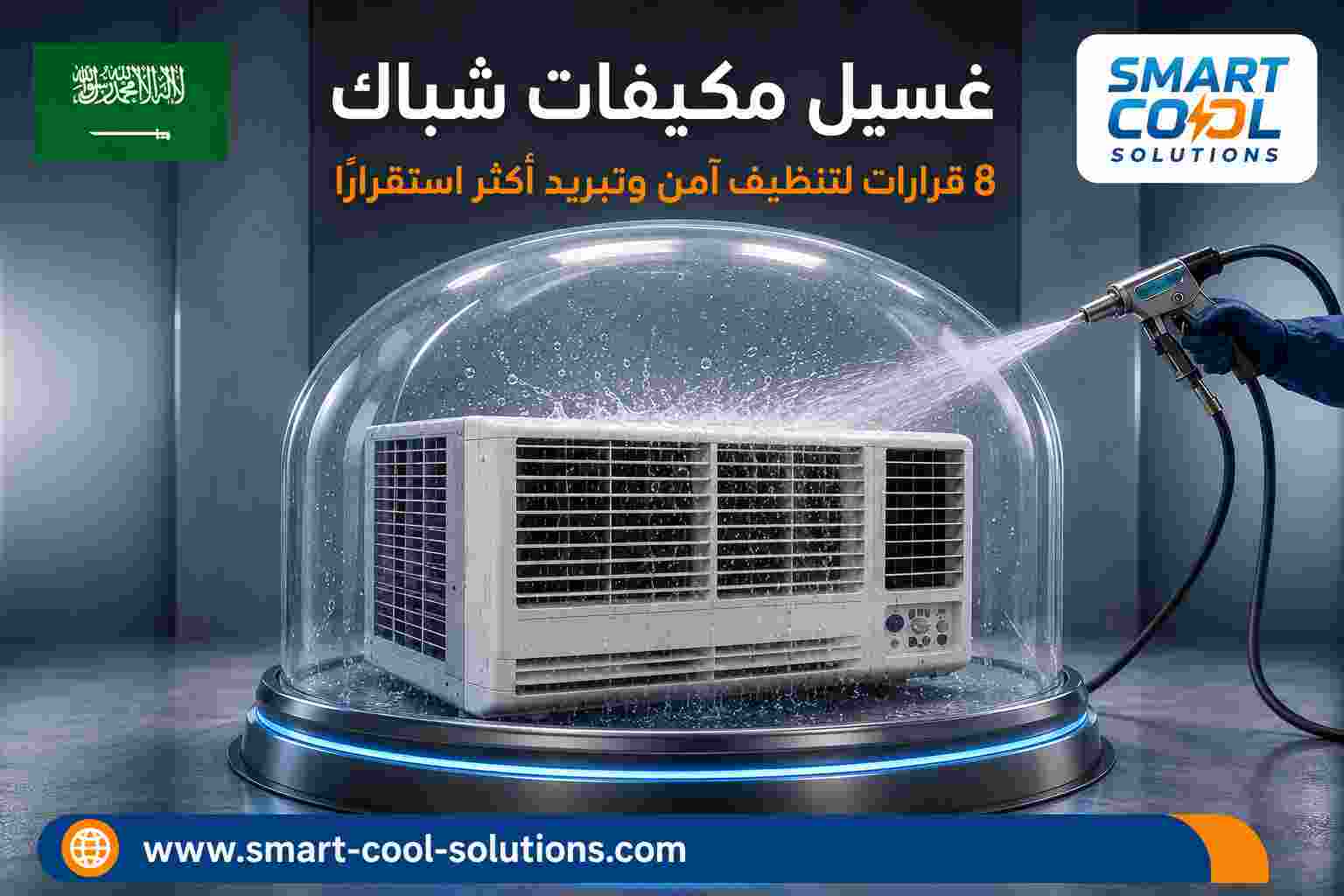 غسيل مكيفات شباك